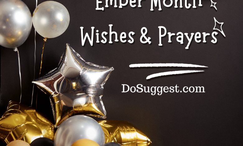 Ember Month Wishes & Prayer Points